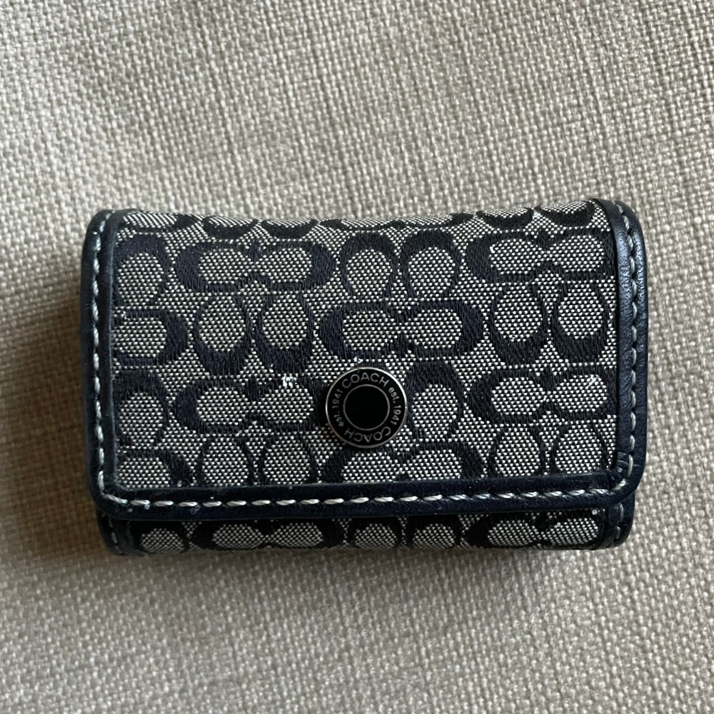 Coach contract lens case